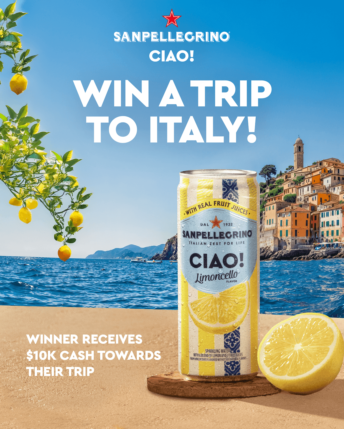 Win a Trip to Italy